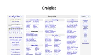 Craiglist
 
