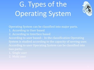 Classifying Operating System Presentation1 | PPTX