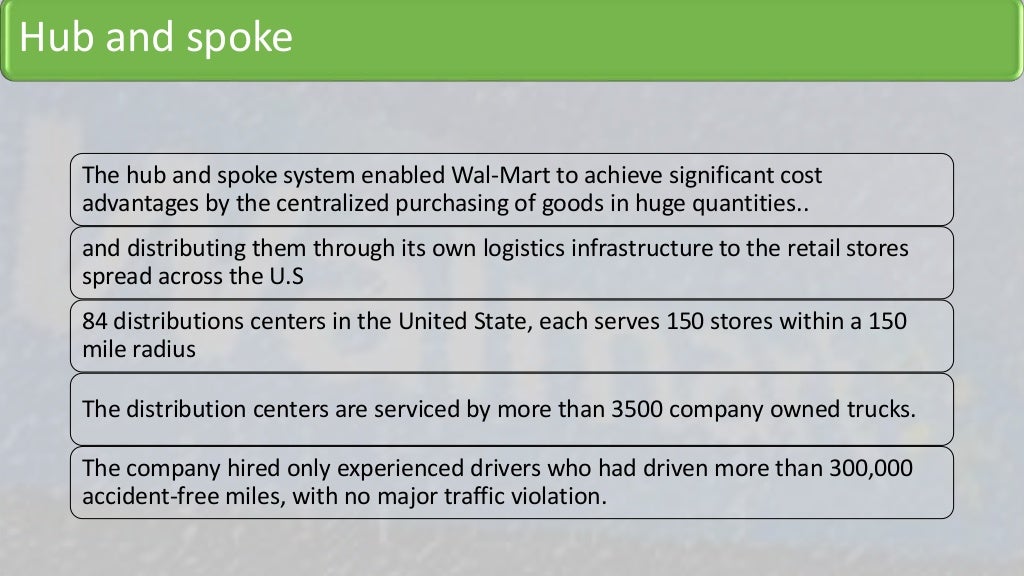 Walmart Supply Chain Management ( Case study)