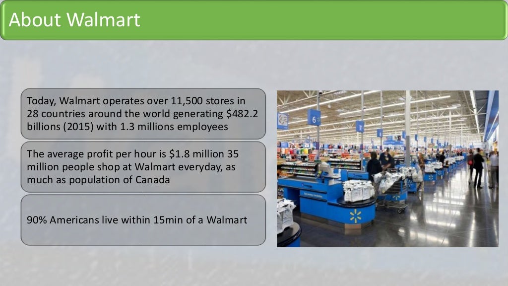 case study of walmart supply chain