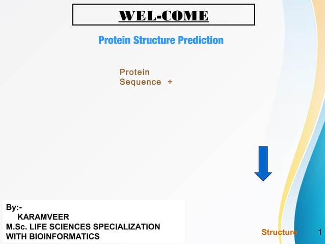 methods for protein structure prediction | PPT