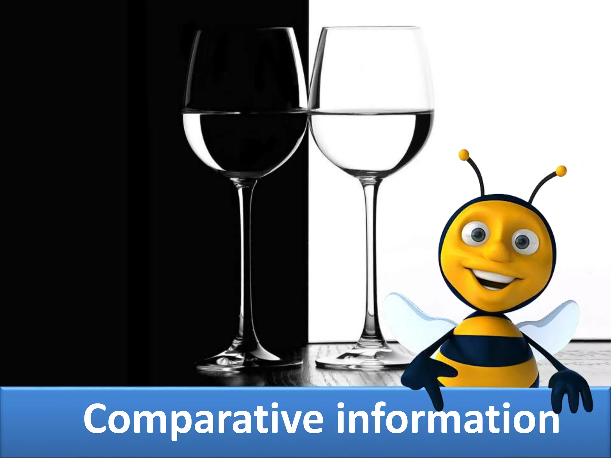 Comparative information
 