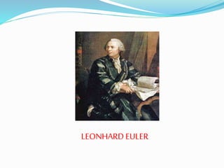 LEONHARD EULER
 