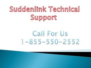 1-855-550-2552 Suddenlink Technical Support 