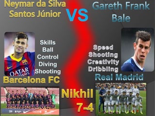 Neymar/Bale compare and contrast