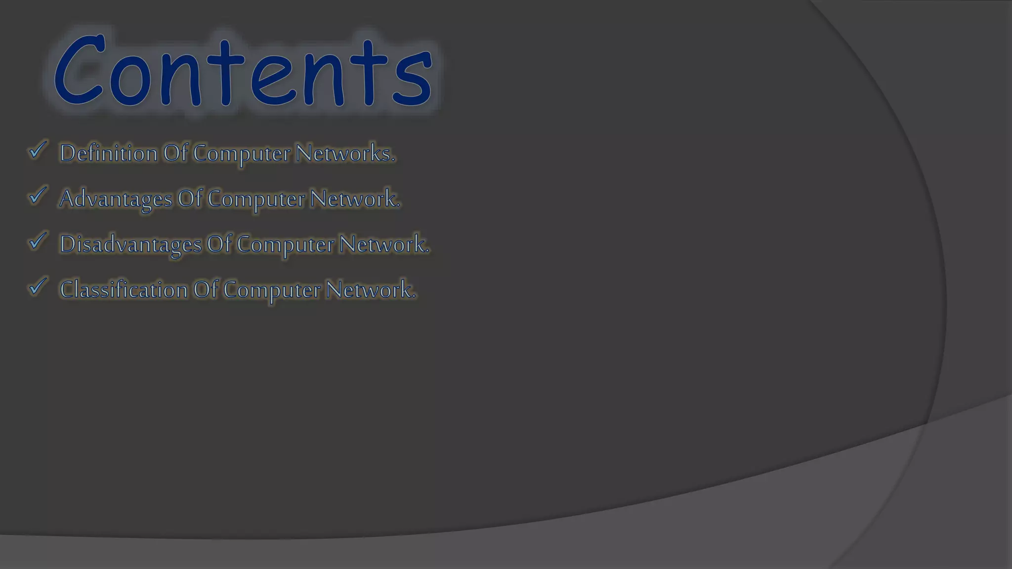 Computer Networks | PPT