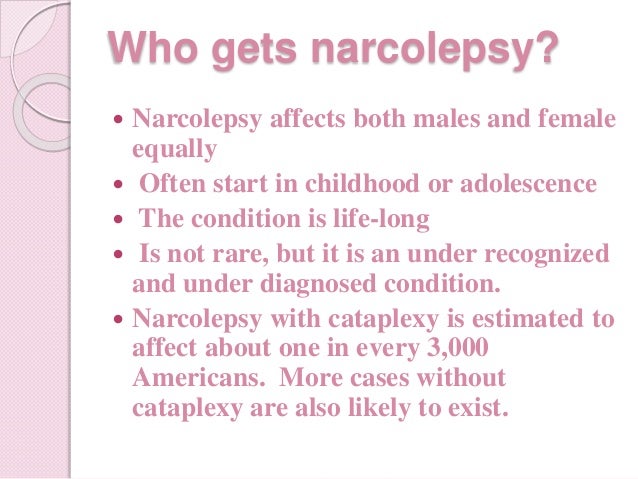 cataplexy narcolepsy