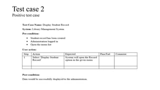 Test case 2
Positive test case
 