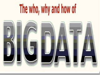 Big Data, Trends,opportunities and some case studies( Mahmoud Khosravi)