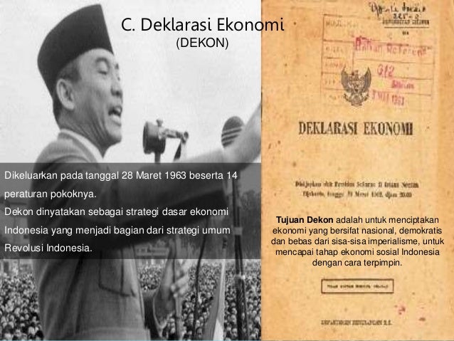 History Economi Of Indonesia