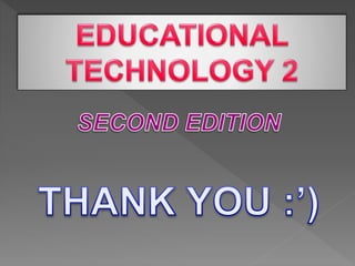 Educational Technology 2 ... LESSON 11 THE COMPUTER AS THE TEACHER'S TOOL 
