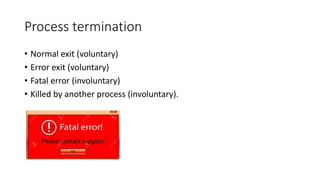 Basic concept of process | PPTX