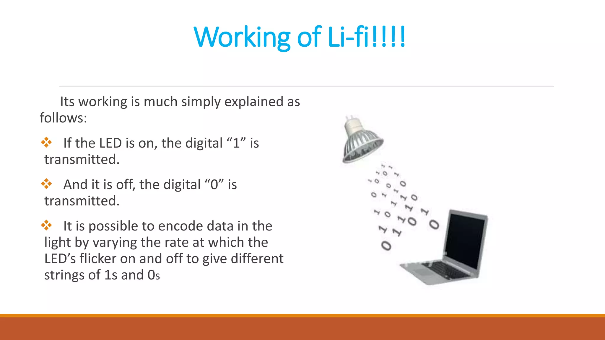 LIFI TECHNOLOGY PPT lifi-technology-ppt