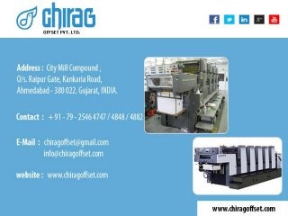 Offset Printers in Ahmedabad