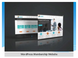 WordPress Membership Website
 