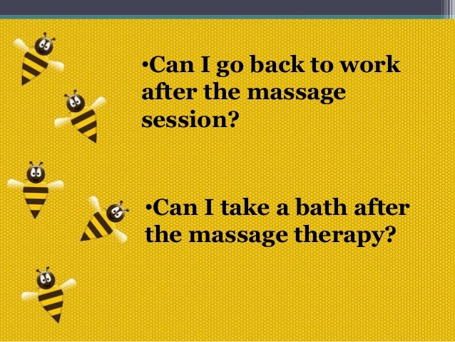 Dont Hesitate To Ask Your Massage Therapist