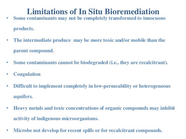 Bioremediation - Advantages of Bioremediation