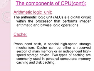 output, processing, communication devices | PPTX