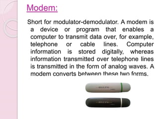 output, processing, communication devices | PPTX