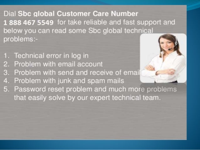 SBC Global Customer Service 1 888 467 5549 Number
