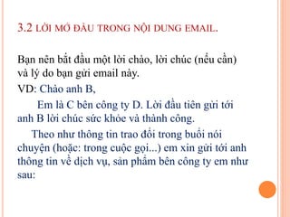 Cách thức viết email chuyên nghiệp | PPTX