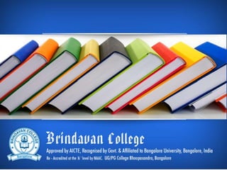Brindavan college | Courses offered & job opportunities