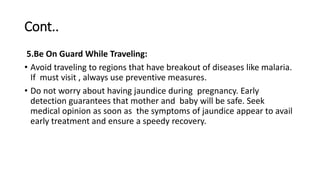 jaundice in pregnancy.