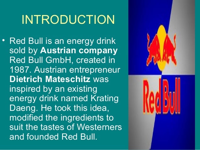 Red Bull Presentation Red Bull Presentation