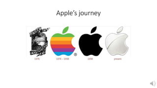 Apple’s journey
 
