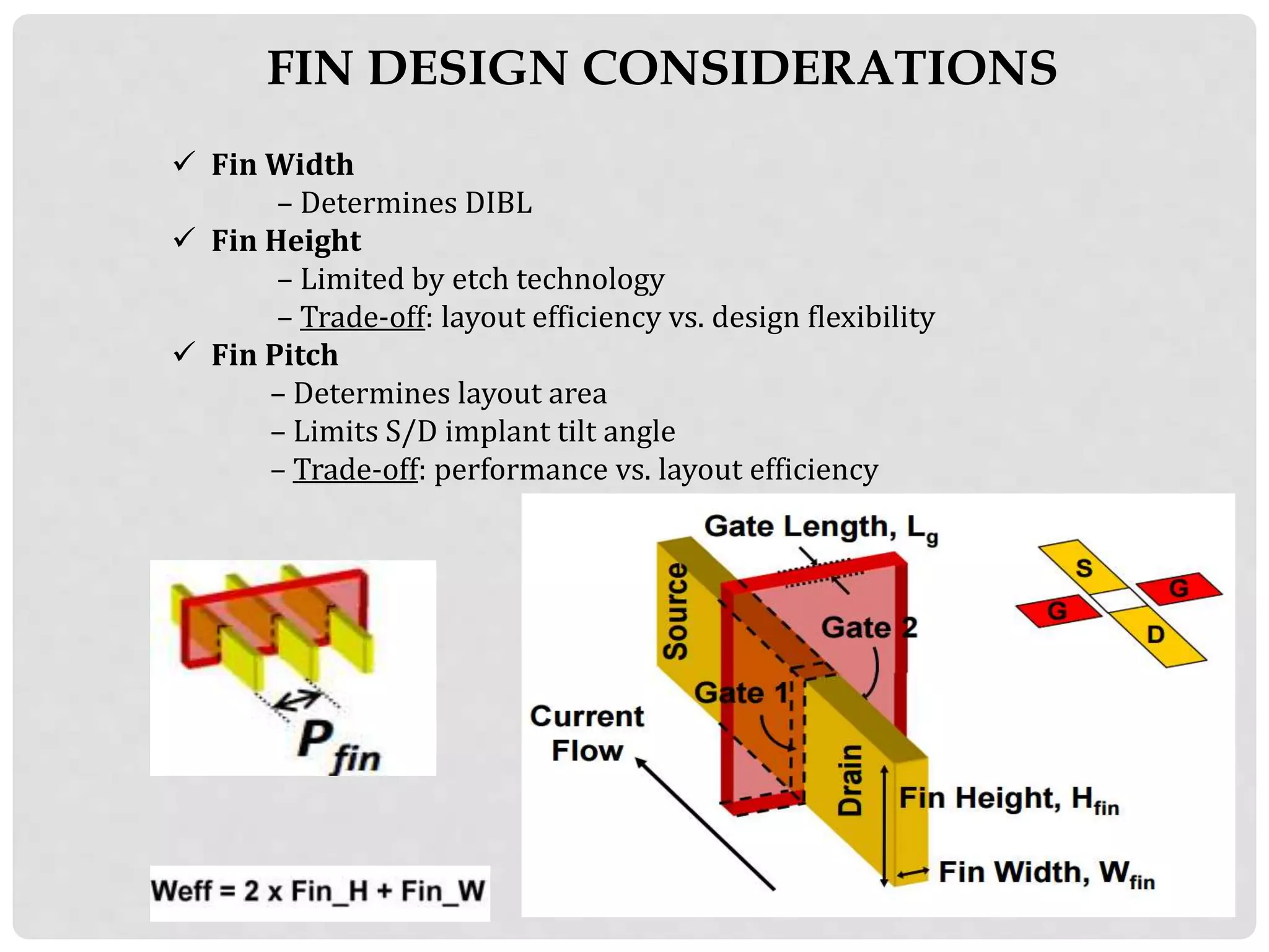 eDRAM Cells using FinFET Technology | PPTX