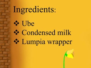 How to cook Ube Roll and Pancit Bihon | PPT