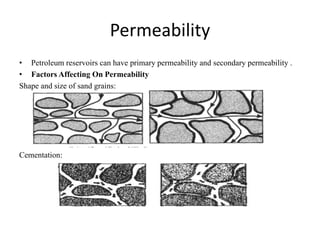 Porosity Permeability Relationship in carbonate rock ppt | PPTX
