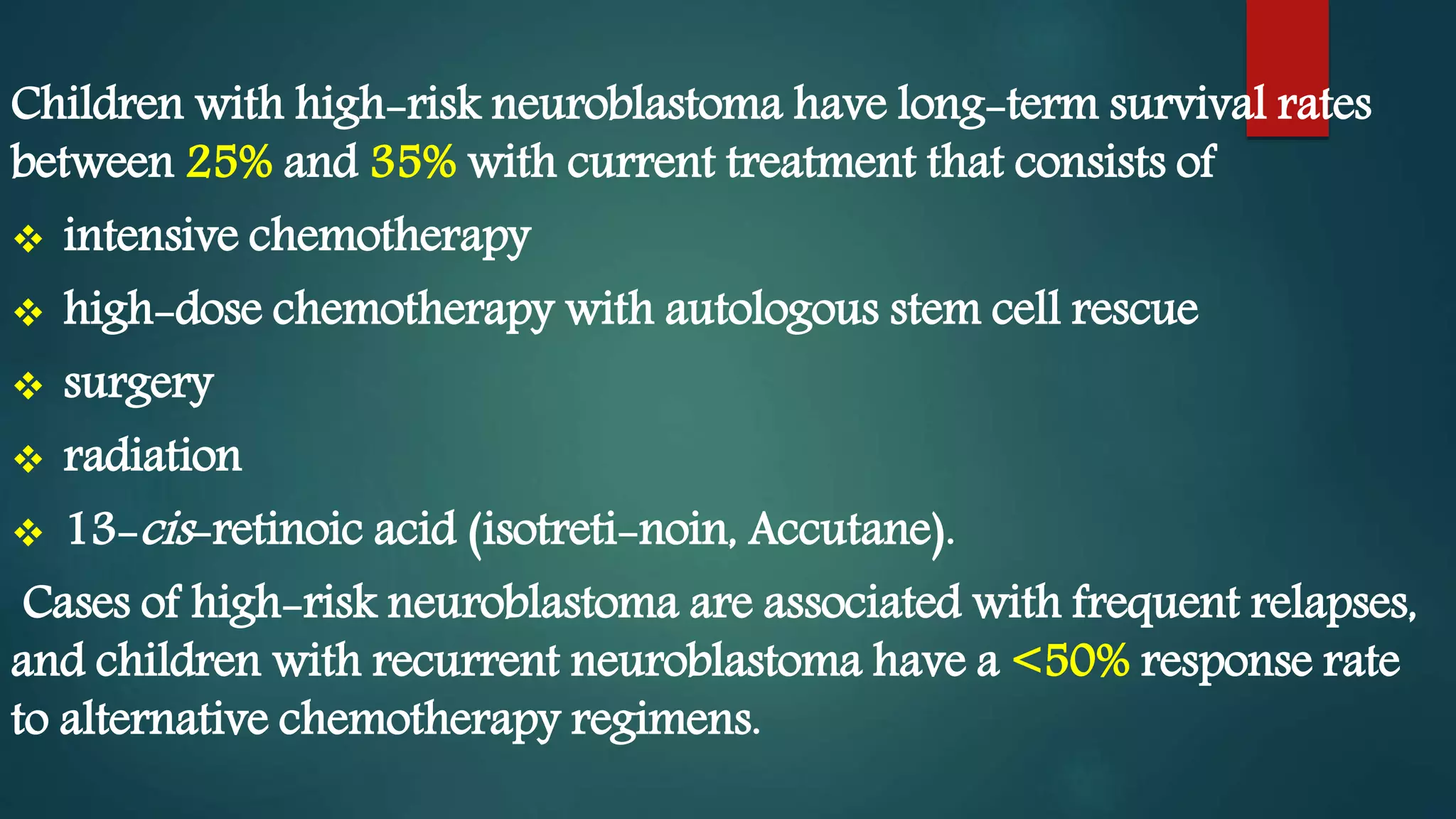 Neuroblastoma Risk neuroblastoma | PPTX