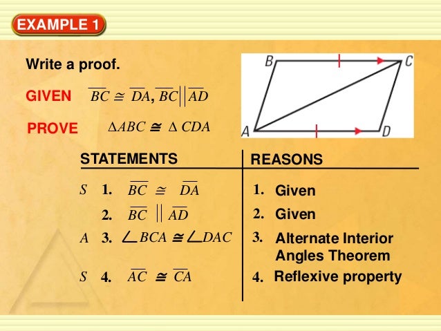 Congruent Triangles