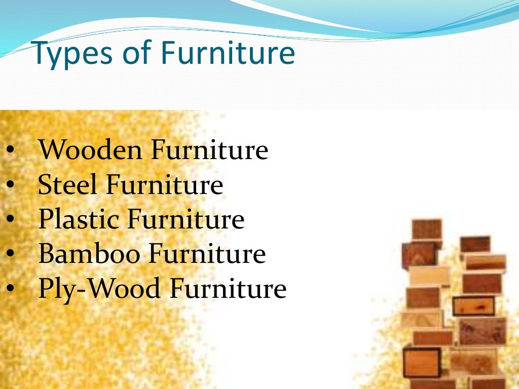 Presentation on furniture industry