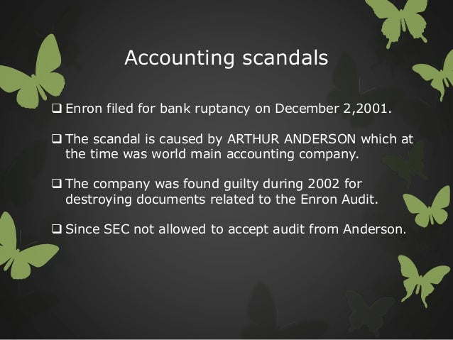 auditors role in enron auditors role in enron