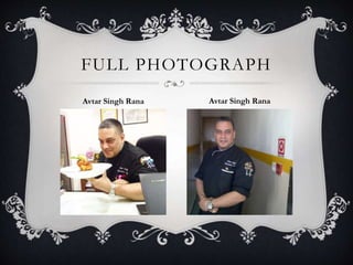 Avtar Rana Profile 22 | PPTX