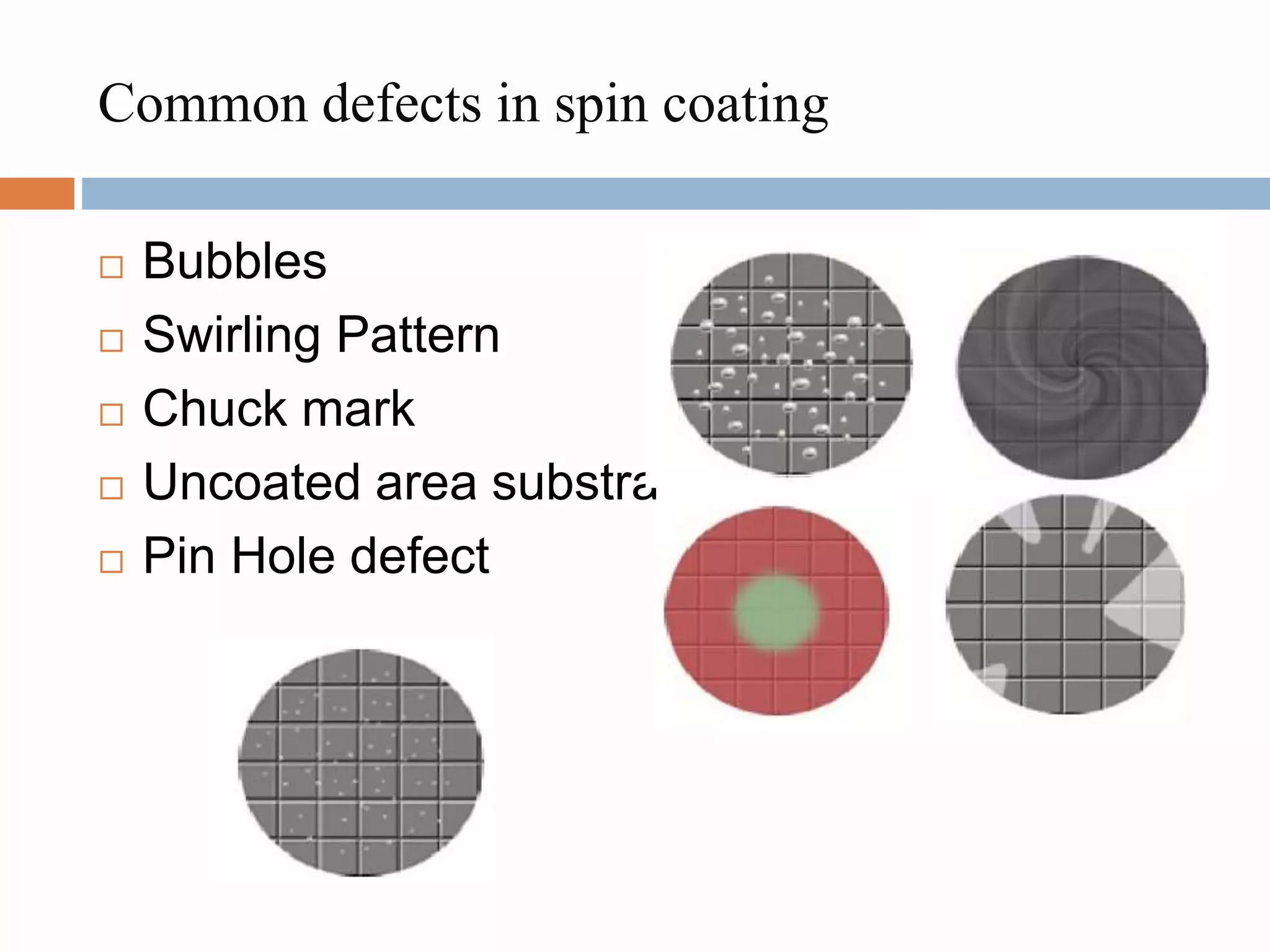 Spin Dry Defect Presentation: Design & fabrication of a low cost Spin Coater | PPTX