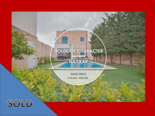 Lots Sold at Auction 31