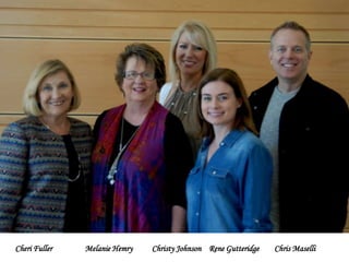 Cheri Fuller Melanie Hemry Christy Johnson Rene Gutteridge Chris Maselli
 