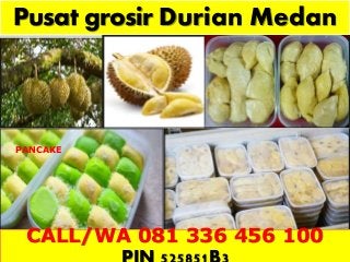 Pusat grosir Durian Medan
CALL/WA 081 336 456 100
PANCAKE
 