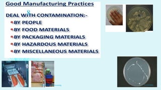 11/23/2016
8
GMP's in Food Processing
 