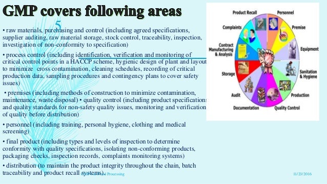 Good Manufacturing Practices Food Processing Good Manufacturing Practices Food Processing