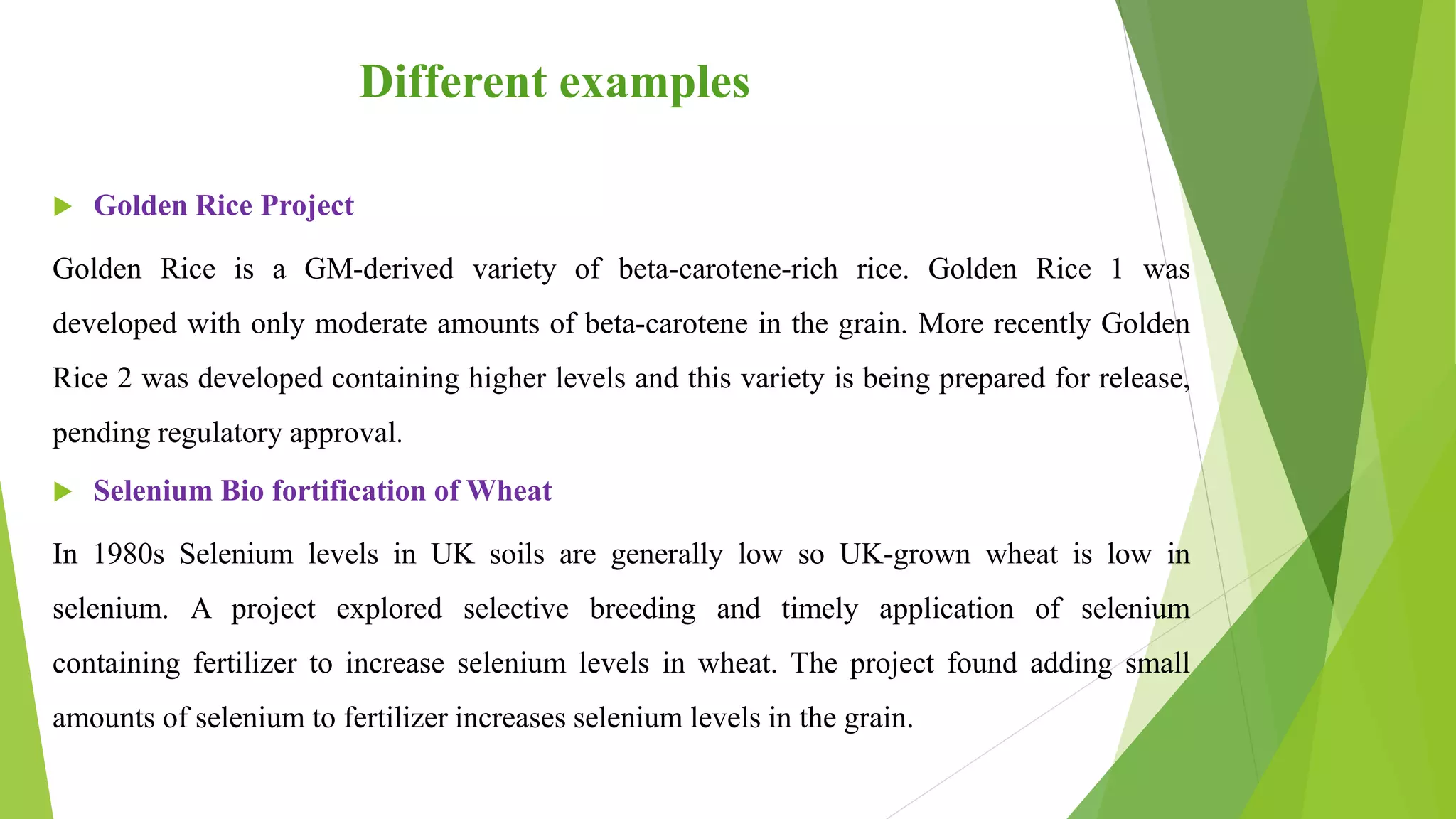 BIOFORTIFICATION | PPTX