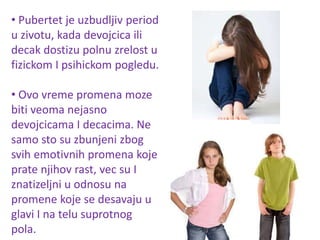 Pubertet Rast Presentation1 | PPTX