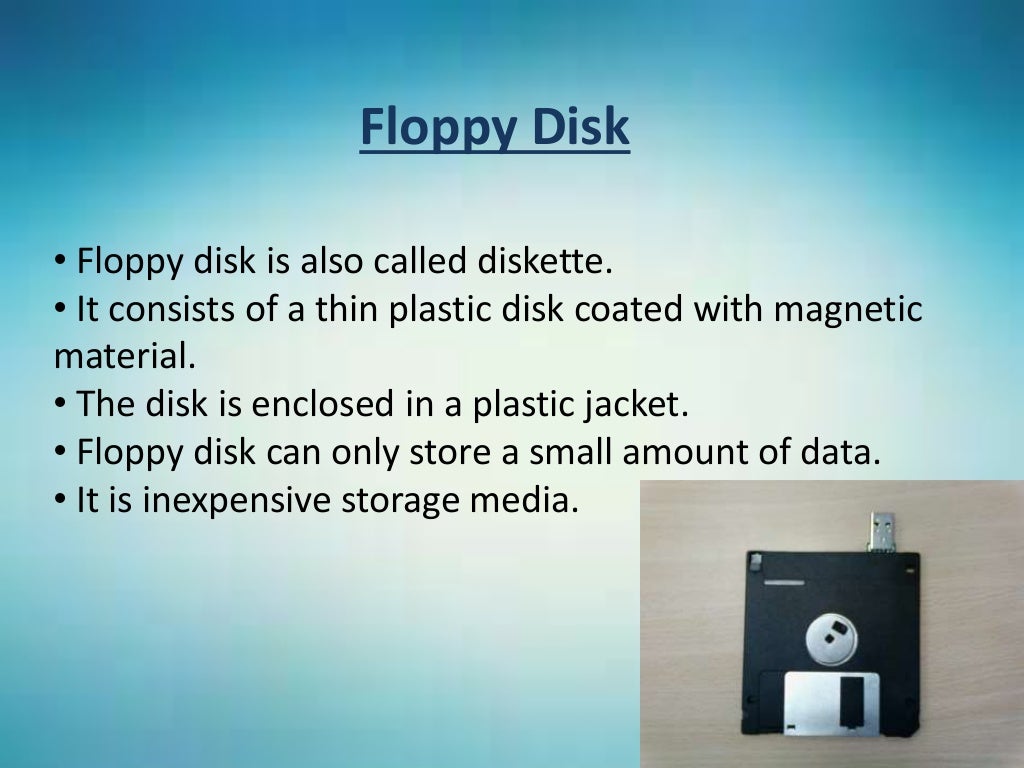 Presentation on storage devices