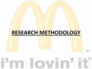 RESEARCH METHODOLOGY
 