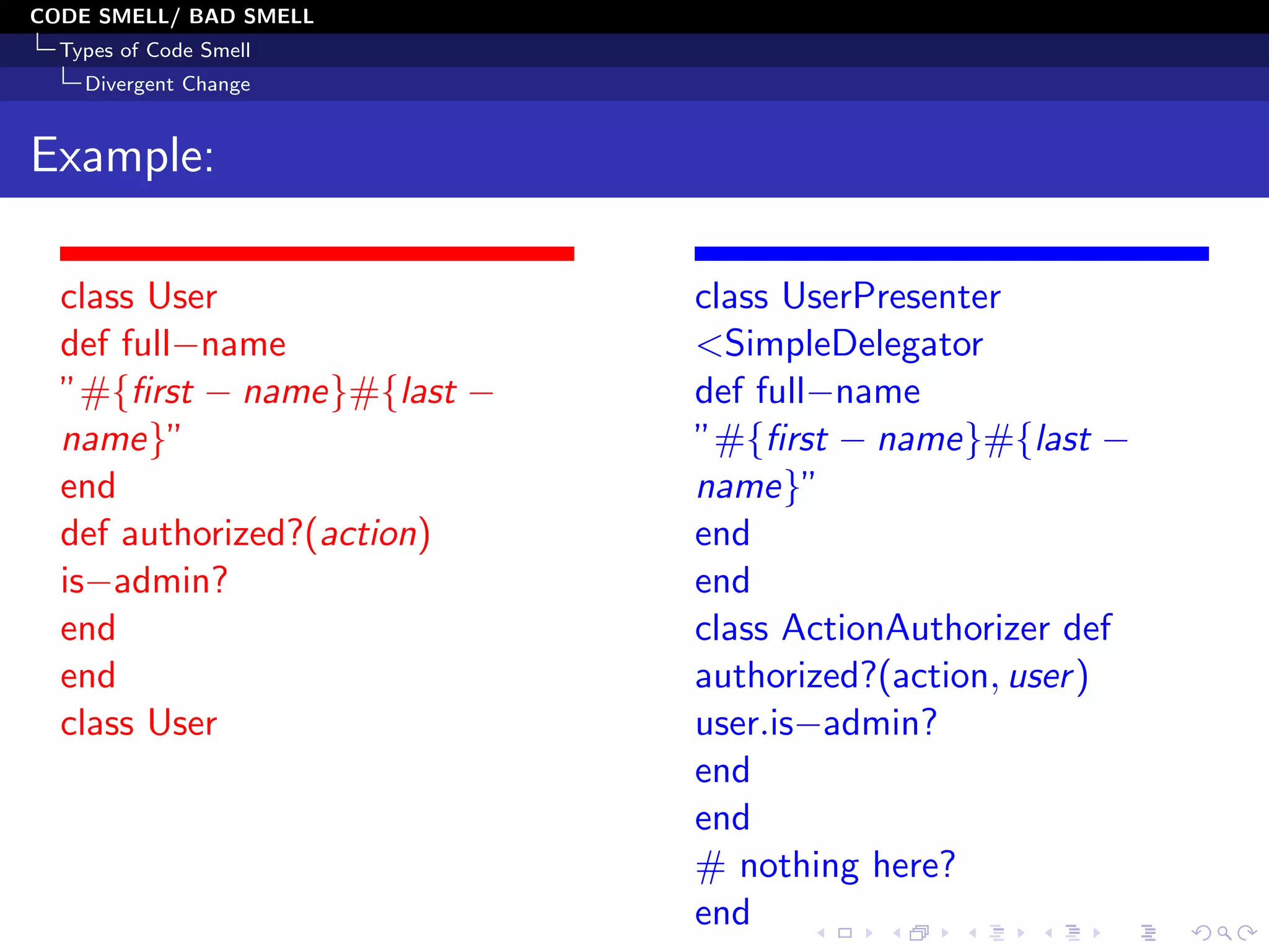 Code Smells and Its type (With Example) | PDF