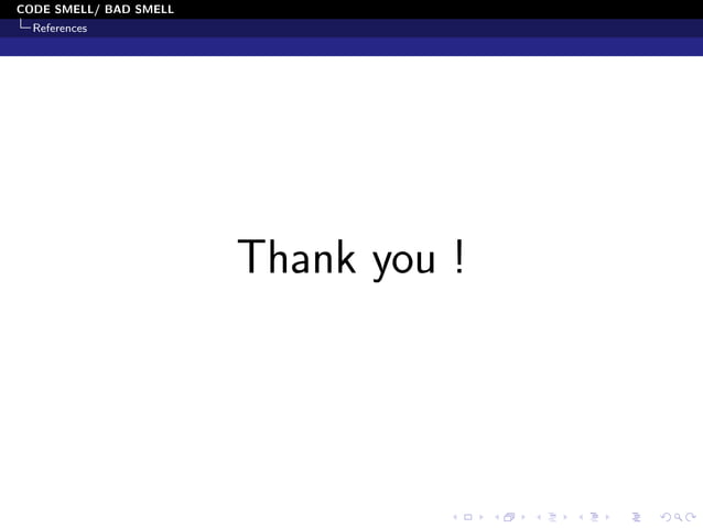 Code Smells and Its type (With Example) | PDF