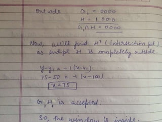 Graphics exercise (b.tech)